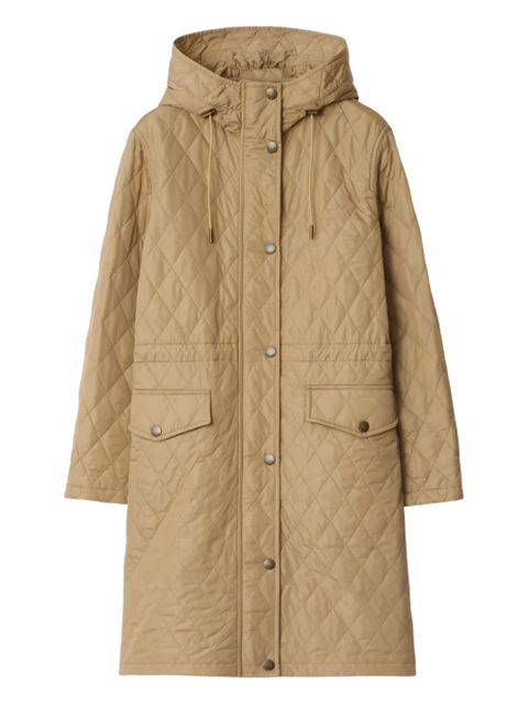 Burberry quilted hooded coat - Brown - zdjęcie produktu nr 1
