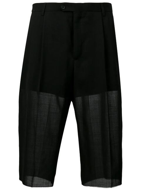 Maison Margiela knee-length shorts - Black - zdjęcie produktu nr 1