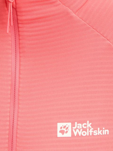 Jack Wolfskin bluza sportowa Prelight kolor pomarańczowy z aplikacją A63790 - zdjęcie produktu nr 2