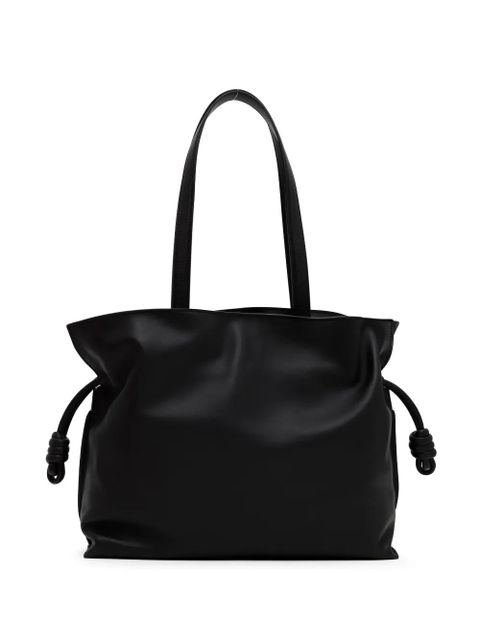 LOEWE large Flamenco shoulder bag - Black - zdjęcie produktu nr 2