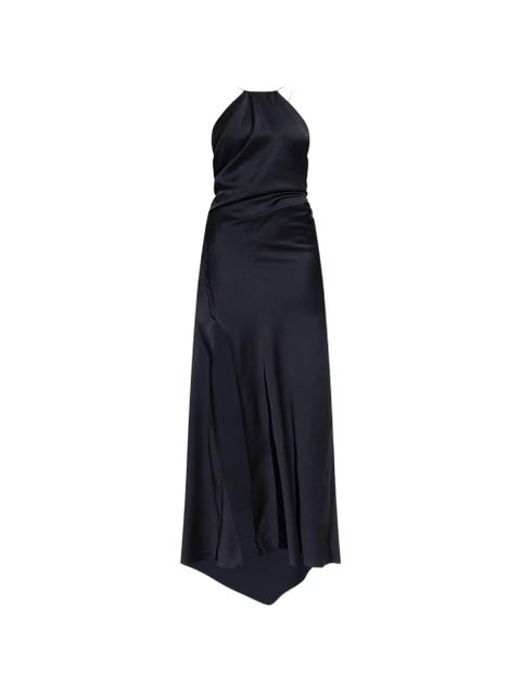 Victoria Beckham chain halter gown - Blue - zdjęcie produktu nr 1