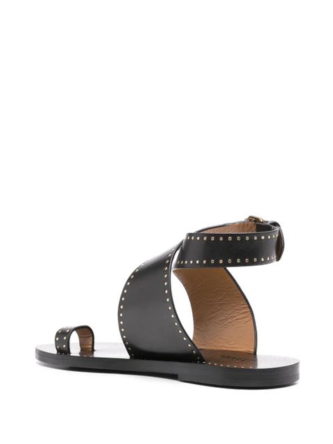 ISABEL MARANT Jools studded sandals - Black - zdjęcie produktu nr 2