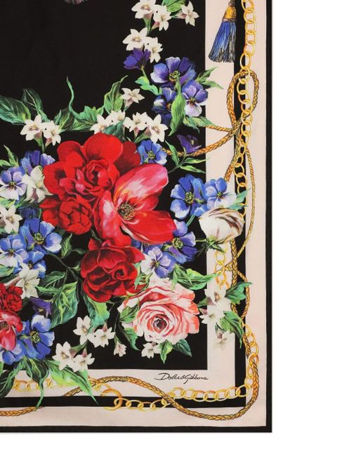 Dolce & Gabbana printed scarf - Black - zdjęcie produktu nr 2
