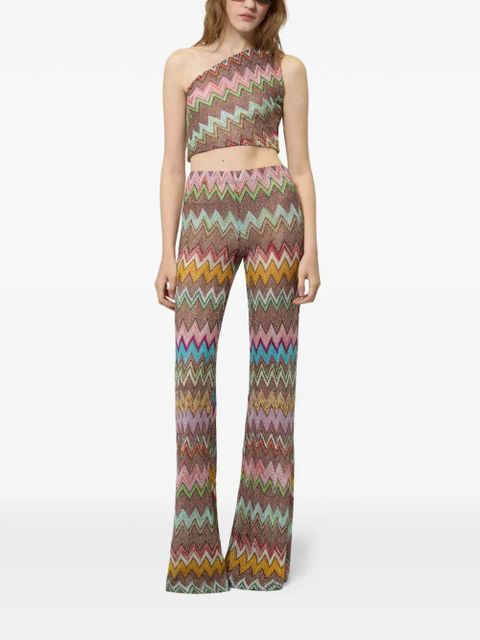 Missoni zigzag one-shoulder top - Neutrals - zdjęcie produktu nr 2