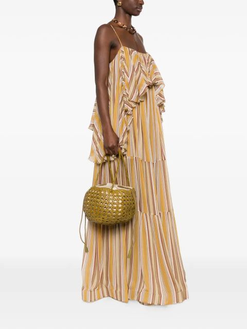 DRAGON DIFFUSION Joventus woven bucket bag - Green - zdjęcie produktu nr 2