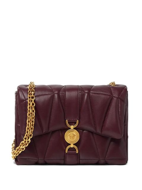 Versace Kleio quilted shoulder bag - Red - zdjęcie produktu nr 1