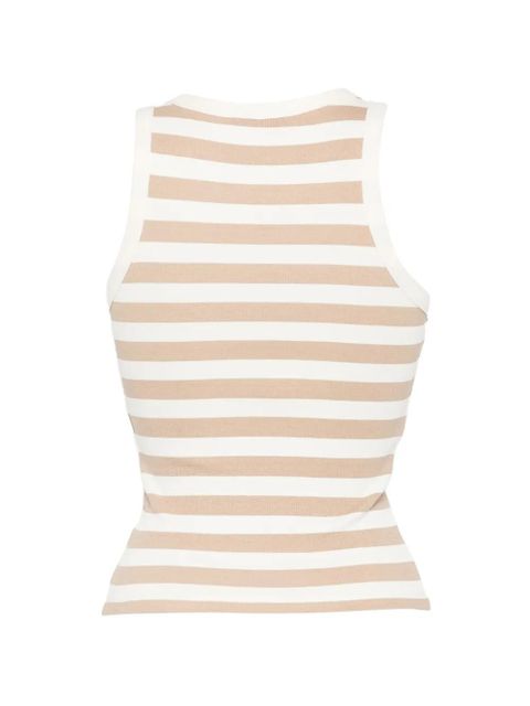 MC2 Saint Barth Ada striped ank top - Neutrals - zdjęcie produktu nr 2