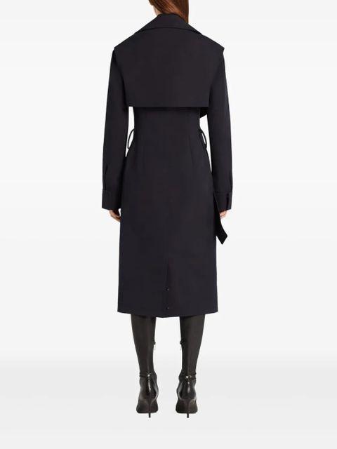 Courrèges Twist trench coat - Blue