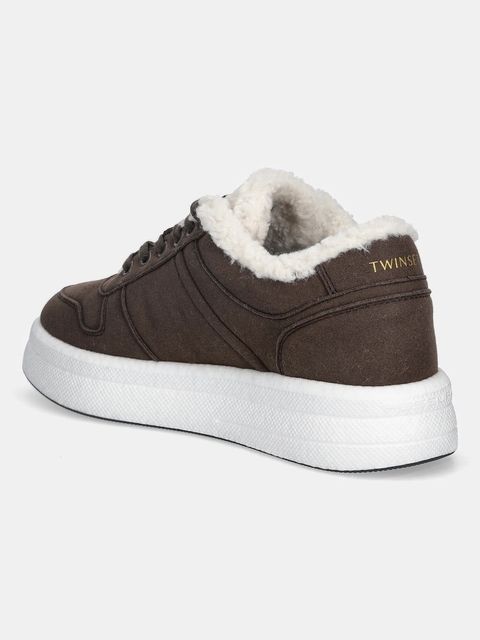 Twinset sneakersy damskie kolor brązowy 252TGT01G - zdjęcie produktu nr 2