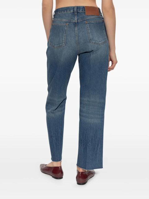 Victoria Beckham Relaxed Curved jeans - Blue