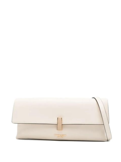 TWINSET gold-tone-hardware clutch bag - Neutrals - zdjęcie produktu nr 1