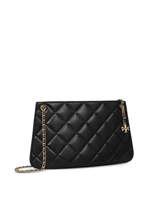 Tory Burch Fleming quilted shoulder bag - Black