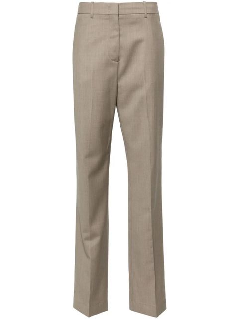 Golden Goose virgin wool straight trousers - Brown - zdjęcie produktu nr 1