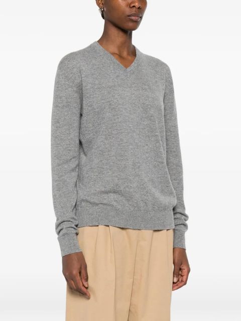The Row V-neck sweater - Grey