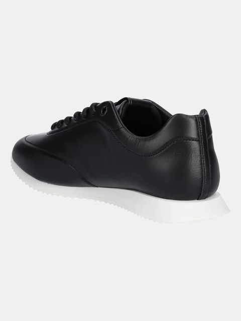 Calvin Klein sneakersy skórzane RUNNER LACE UP - LTH