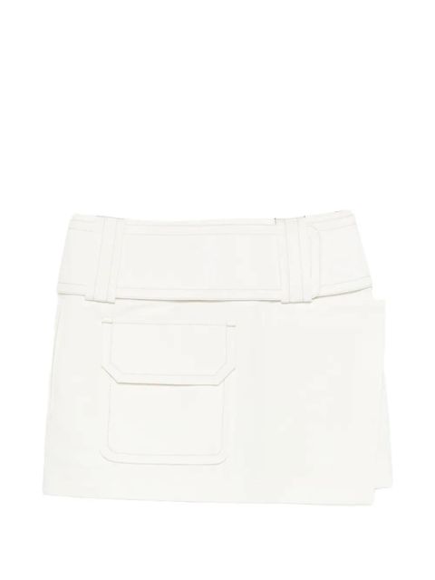 AMI Paris pocket mini straight skirt - Neutrals - zdjęcie produktu nr 1