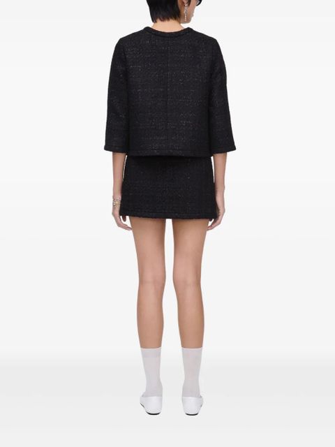 Marc Jacobs The Tweed Backwards jacket - Black - zdjęcie produktu nr 2