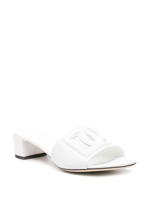 Dolce & Gabbana 50mm Bianca sandals - White - zdjęcie produktu nr 2