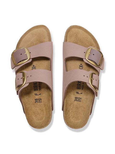 Birkenstock klapki Arizona Big Buckle damskie kolor fioletowy 1030524 - zdjęcie produktu nr 2