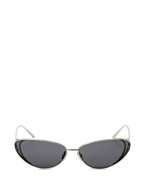 Christopher Esber Milla 96 cat-eye sunglasses - Silver