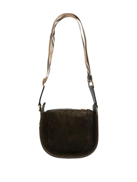 Burberry mini B Clip hook-saddle crossbody bag - Green - zdjęcie produktu nr 2