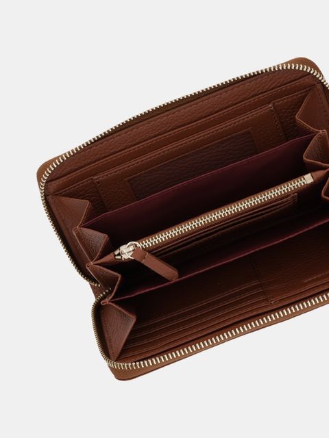 Coccinelle portfel skórzany damski kolor brązowy E2 MW5 11 32 01 - zdjęcie produktu nr 2