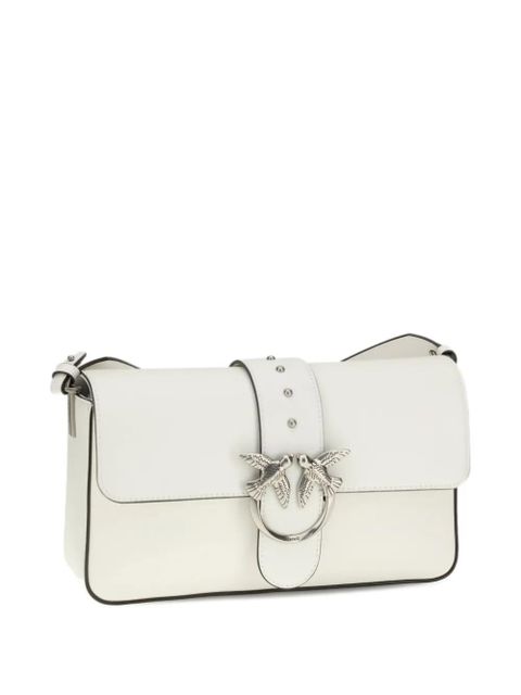 PINKO slouchy studs leather wallet - White