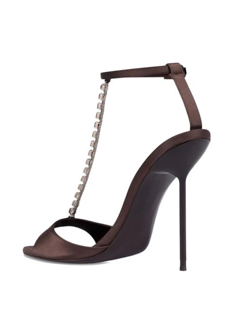Paris Texas 105mm Lidia heeled sandals - Brown
