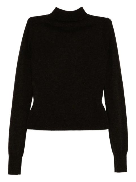 Reformation Jett T-shirt - Brown - zdjęcie produktu nr 2