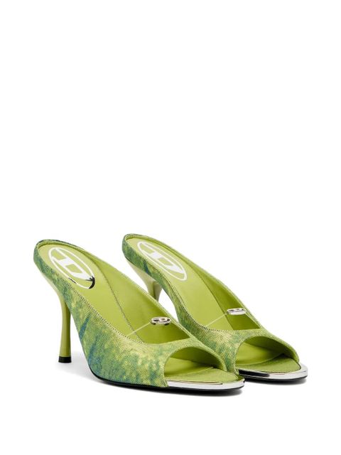 Diesel D-Diam's Sa distressed sandals - Green - zdjęcie produktu nr 2