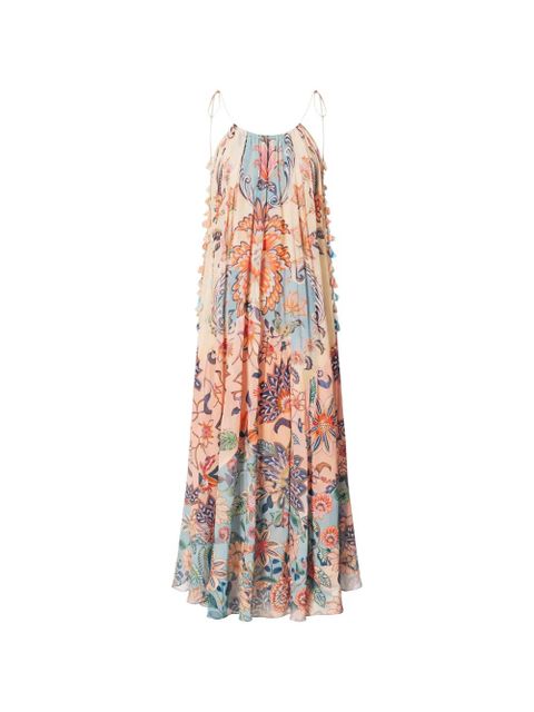 FARM Rio maxi Boho Delhi floral dress - Pink - zdjęcie produktu nr 1