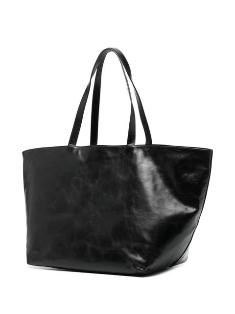 Alexander Wang Punch logo-embossed leather tote bag - Black - zdjęcie produktu nr 2