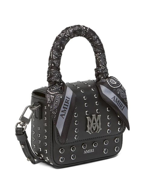 AMIRI studded nano stud bag - Black
