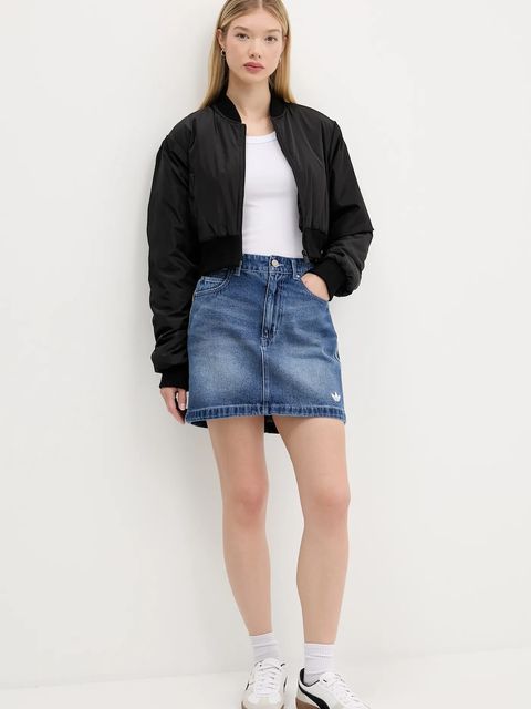 adidas Originals spódnica jeansowa Denim Mini Skt - zdjęcie produktu nr 1