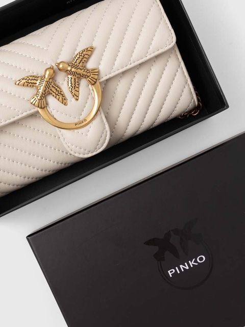 Pinko torebka skórzana