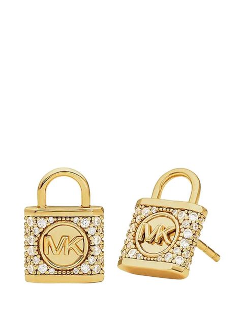 Michael Kors lock-stud earrings - Gold - zdjęcie produktu nr 1
