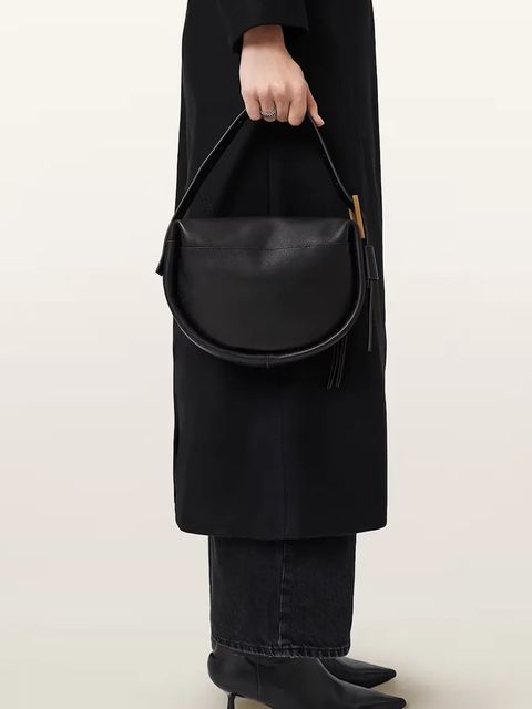 AllSaints torebka skórzana