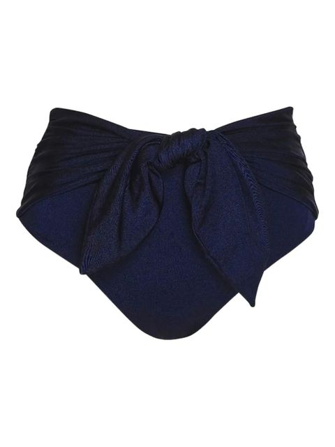 Johanna Ortiz bow-detail bikini bottom - Blue - zdjęcie produktu nr 1