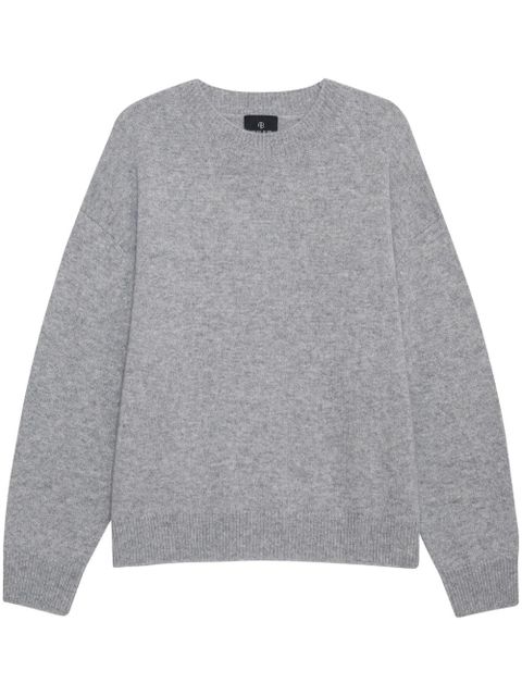 ANINE BING Lee sweatshirt - Grey - zdjęcie produktu nr 1