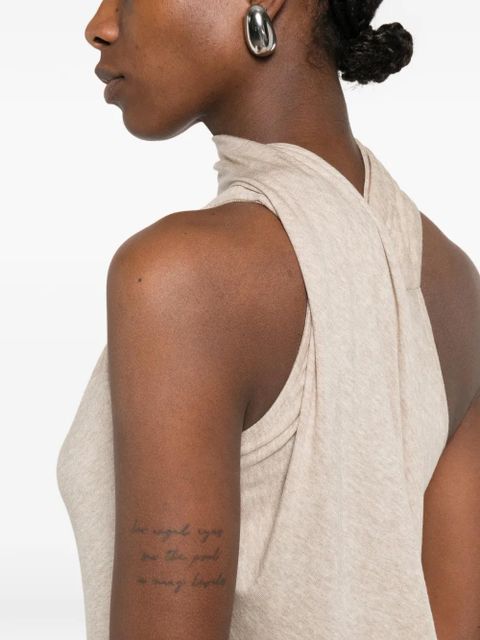 ENTIRE STUDIOS sleeveless maxi dress - Neutrals