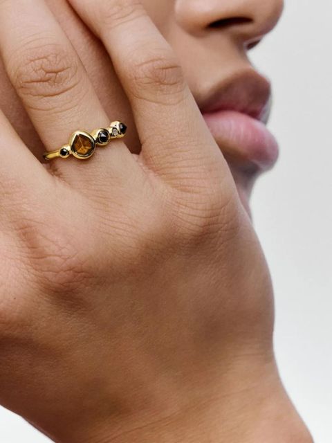 Monica Vinader Siren ring - Gold - zdjęcie produktu nr 2