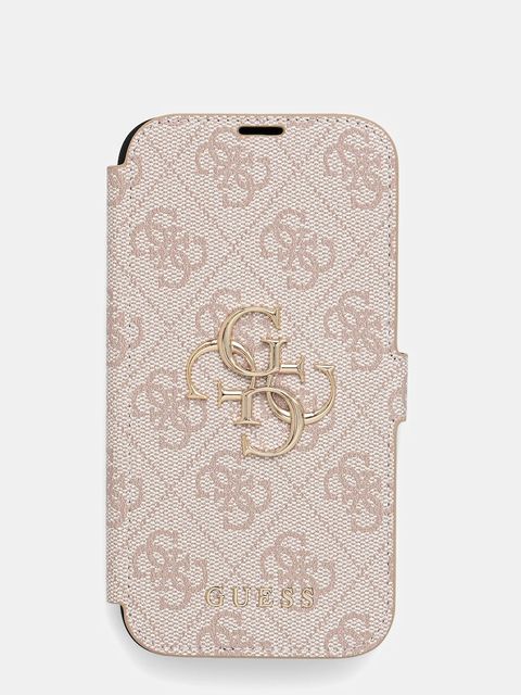 Guess etui na telefon iPhone 16 6.1" kolor różowy GUBKP16S4GMGPI - zdjęcie produktu nr 1