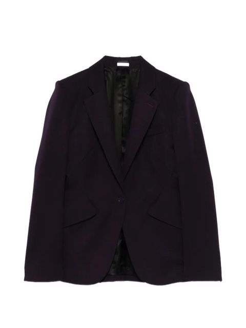Alexander McQueen single-breasted blazer - Purple - zdjęcie produktu nr 1