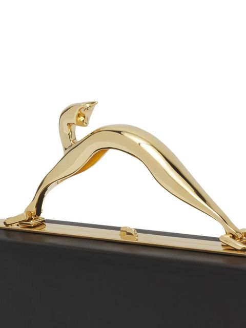 Lanvin Cat-handle clutch bag - Black