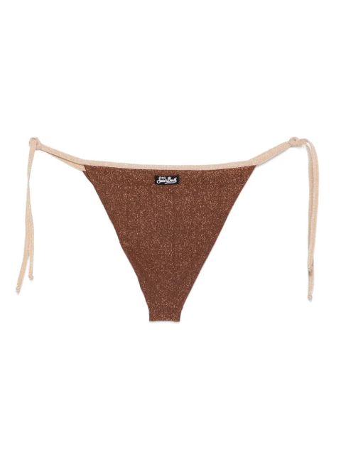 MC2 Saint Barth Marielle lurex string bikini - Brown - zdjęcie produktu nr 2