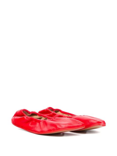MM6 Maison Margiela gathered ballet flats - zdjęcie produktu nr 2