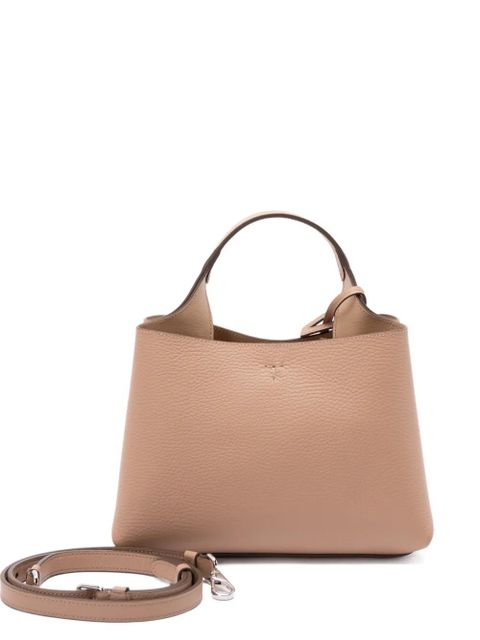 Tod's logo-charm leather tote bag - Neutrals - zdjęcie produktu nr 2