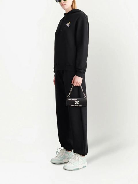 Off-White Quote-motif Jitney chain wallet - Black - zdjęcie produktu nr 2