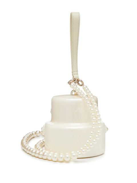 Simone Rocha pearl-embellished cake mini bag - Neutrals - zdjęcie produktu nr 2