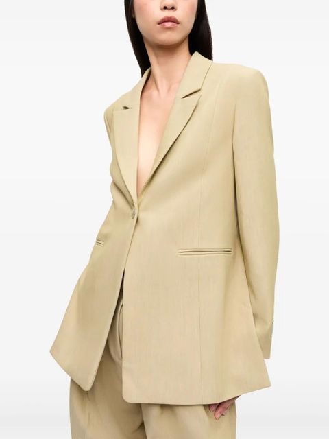 GANNI appliqué blazer - Neutrals - zdjęcie produktu nr 2
